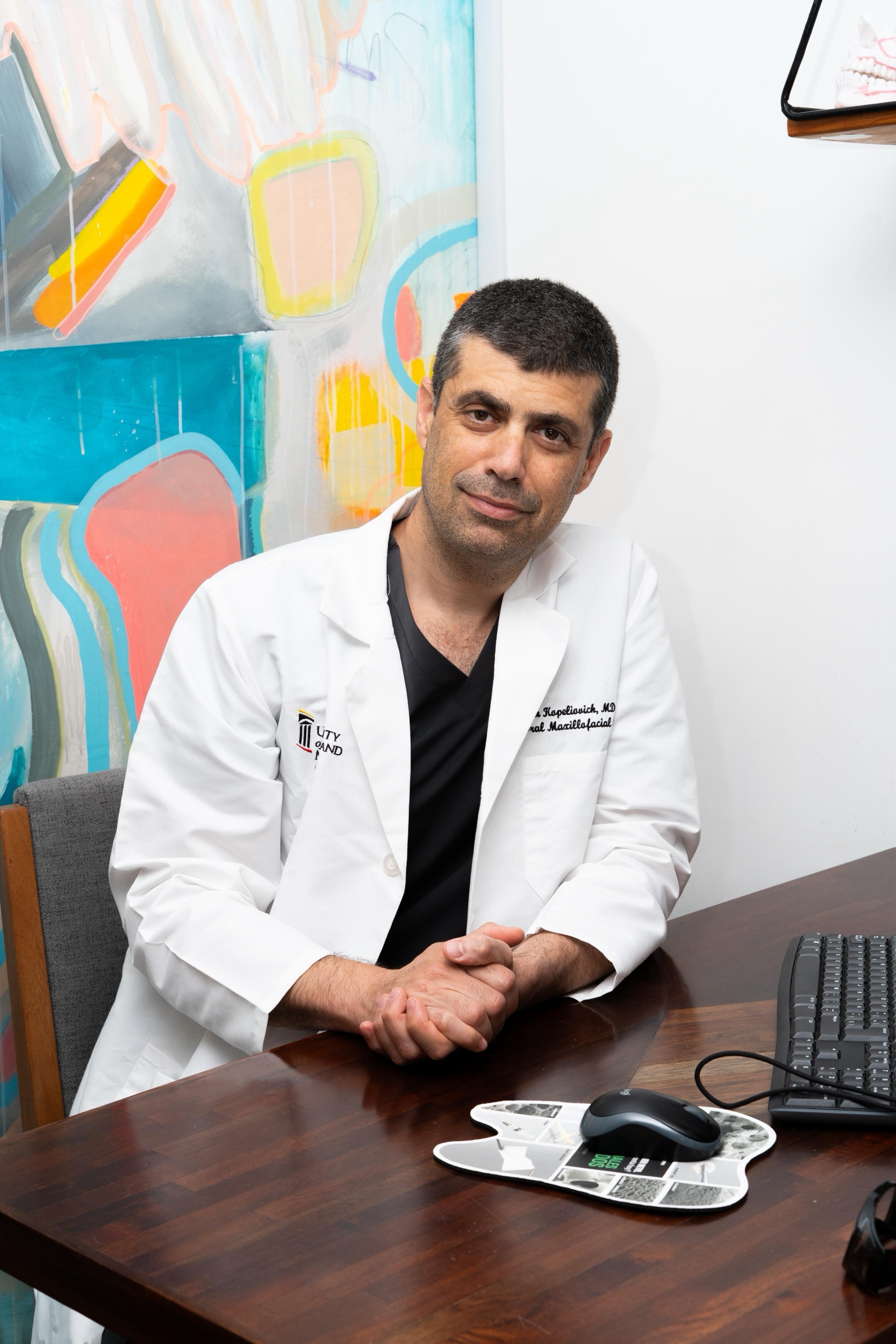 Dr. Dan Kopeliovich, oral and maxillofacial surgeon